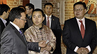 The President of Mongolia: Elbegdorj Tsakhia and OTGO