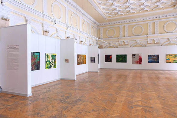 The exhibition “Foreign Contemporary Artists in the Collection” The National Art Museum of Moldova