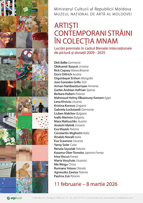 The exhibition “Foreign Contemporary Artists in the Collection” The National Art Museum of Moldova