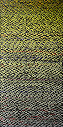 88888888 - 8 by OtGO 2025-2026, consists of 8 equal-sized single paintings, acryl on canvas, 200 x 800 cm. each measuring 200 x 100 cm